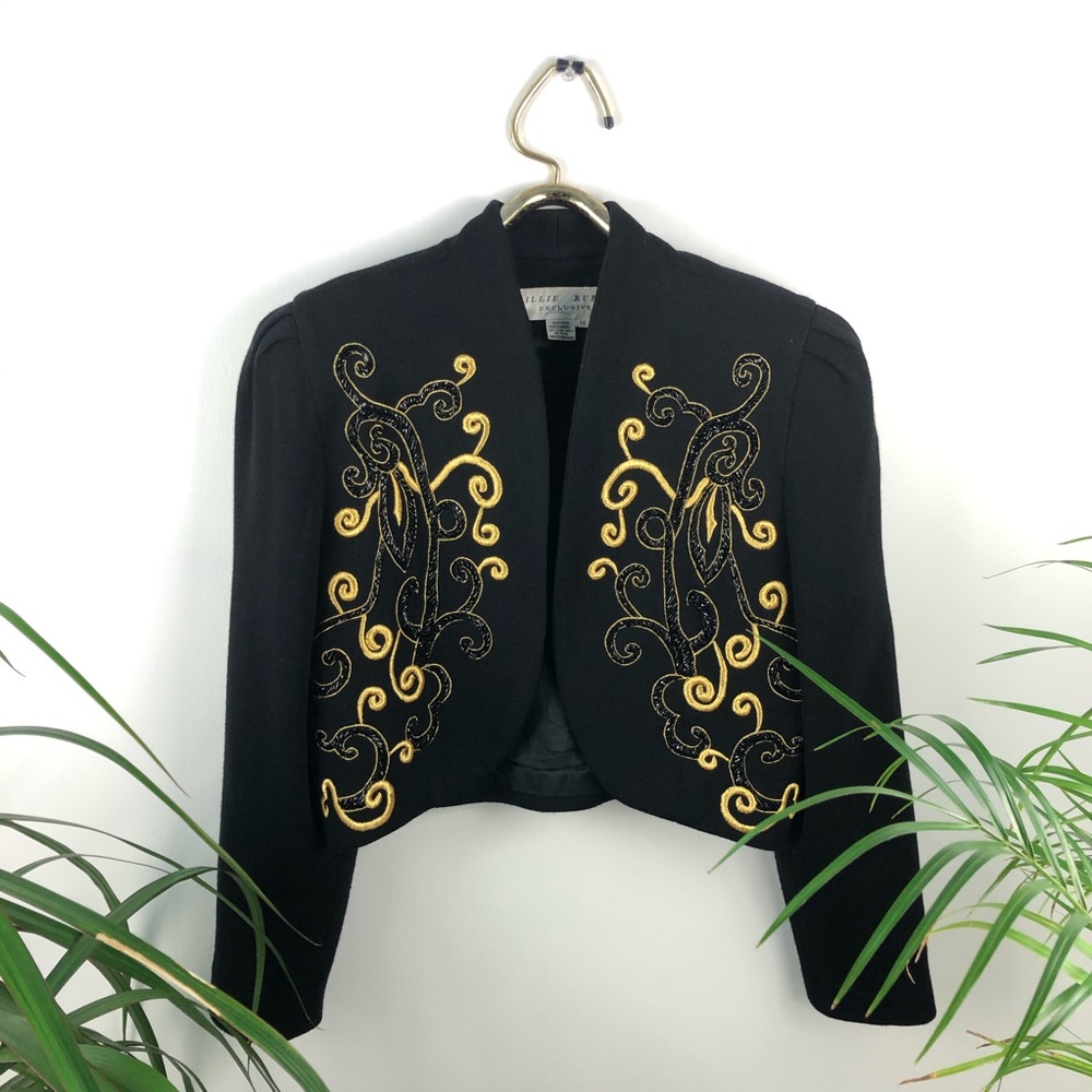 Vintage Lillie Rubin Skirt/Blazer Set